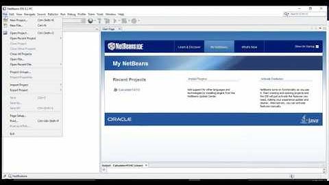 Simple Kalkulator - OOP Java  - Netbeans
