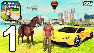 GT Auto Racing: Mafia City - Gameplay Part 1 - Drive Horse & Sport Cars In Big Open World City screenshot 2