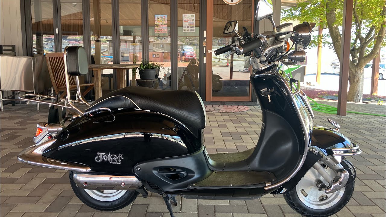 HONDA ジョーカー50 AF42 バックレスト&リアキャリア フォグランプ