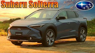 ПЕРВЫЙ ЭЛЕКТРОКАР КОМПАНИИ Subaru (Solterra 2022) - КРАТКИЙ ОБЗОР.