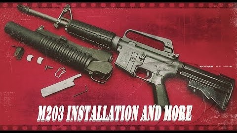 KING ARMS M203 installation and more