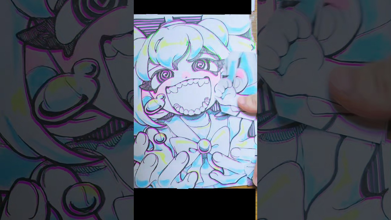 【#パラスト 】#バゥムクゥヘンエンドロゥル /#イラスト #アニメ #ボカロ #illustration #Animation #vocaloid #art #shorts
