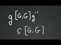 The commutator subgroup is a normal subgroup