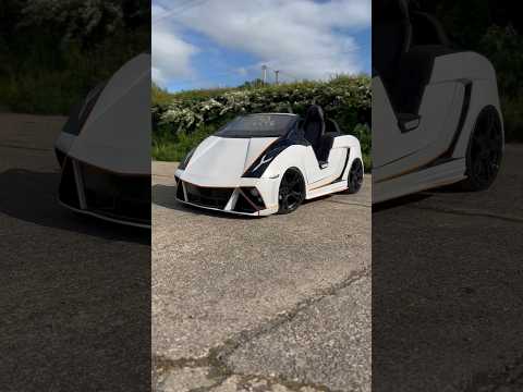 Building a Lamborghini from a Smart car 🤔 #lamborghini #supercar #smartborghini