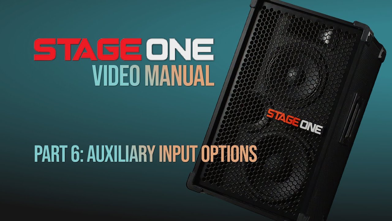 Electrotec STAGE ONE // Part 6: Auxiliary Input Options (Video Manual)
