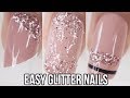 5 EASY Glitter Nail Ideas | Part 4- Pink Glitter