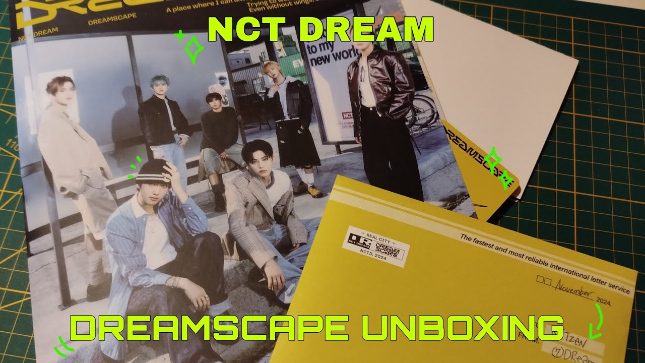 Unboxing DREAMSCAPE ~ Real CITY ver. 🏢💚 no talking