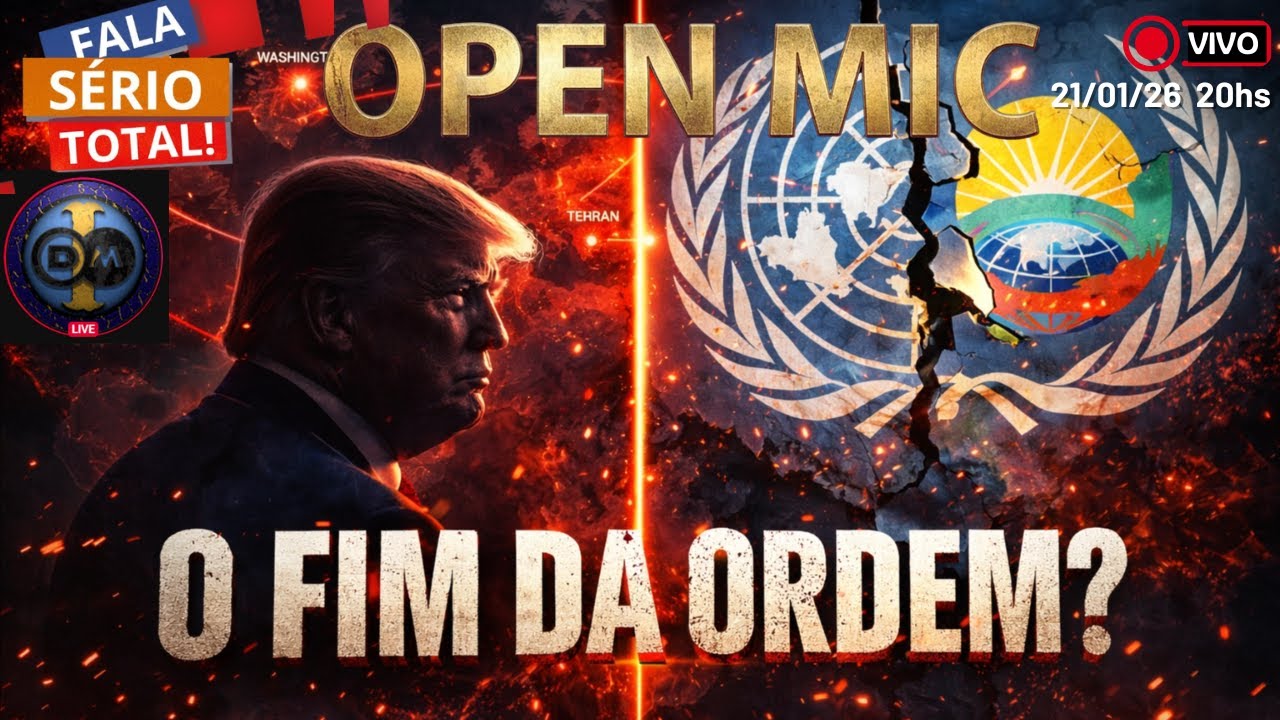 O FIM DA ORDEM? Trump, Irã e a Guerra Fria 2.0: NSS-2025, Groenlândia e a ONU Paralela.