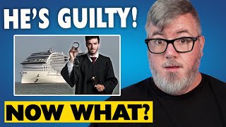 CRUISE NEWS - HE IS GUILTY, Cruise Loyalty Shake Up, WORLD CRUISE DELAYED