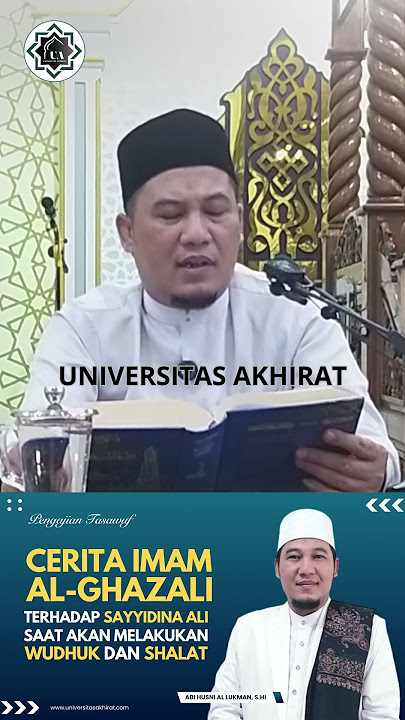PENYEBAB GEMETAR ALI ZAINAL ABIDIN KETIKA BERWUDHUK - Tgk Husni Al lukman, S.Hi