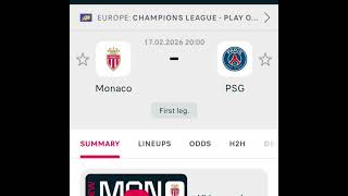 TODAYS CHAMPIONS LEAGUE FIXTURES CORRECT SCORE PREDICTION  screenshot 5