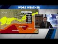 Early week heat and severe weather potential