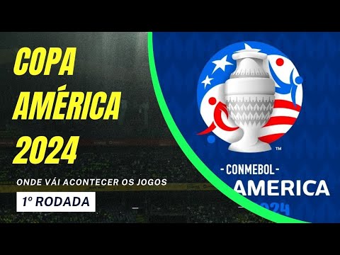 COPA AMÉRICA 2024 - VEJA ONDE SERÃO REALIZADOS OS JOGOS DA COPA AMÉRICA 2024  ⚽ #copaamerica2024 