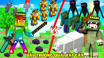 MINI GAME : ĐẤU TRƯỜNG QUÁI VẬT ** THỬ THÁCH T GAMING CHIẾN THẮNG PRO PVP KHANGG BẰNG CHIẾN THUẬT ??