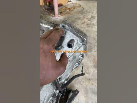 2012 Cadillac CTS transmission removal - YouTube