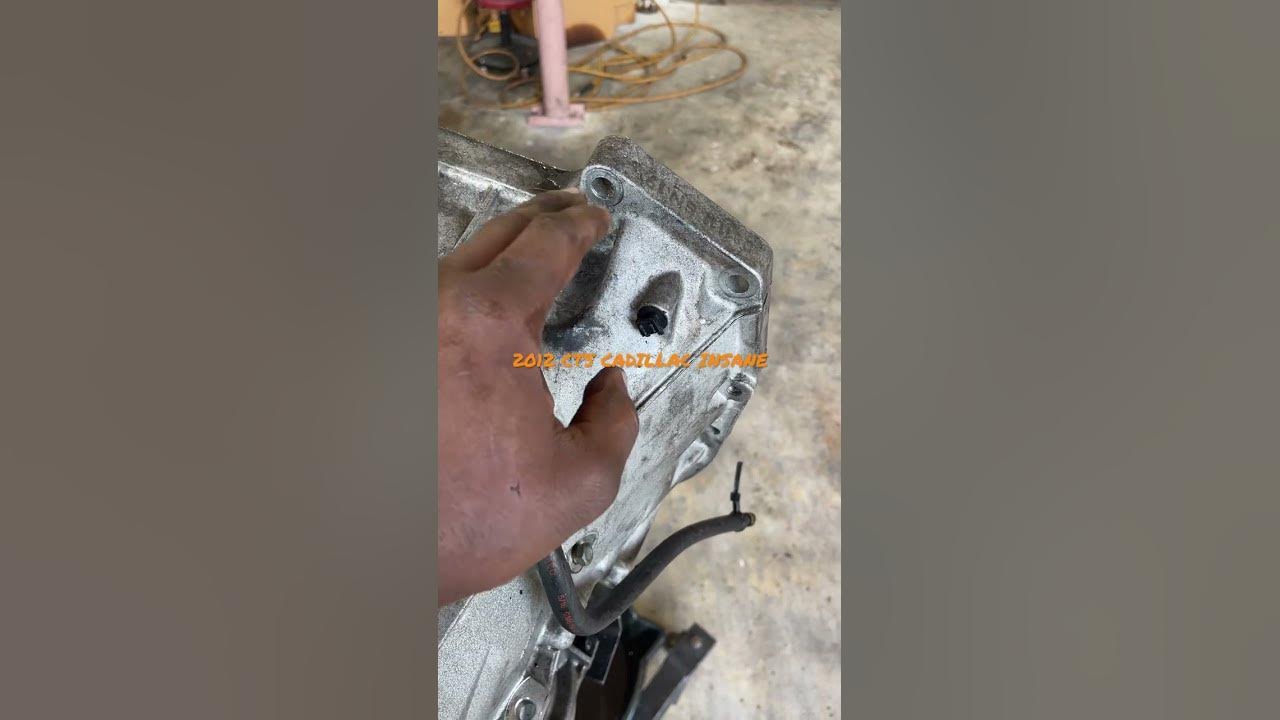 2012 Cadillac CTS transmission removal YouTube