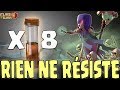 La compo HDV9 LA PLUS PUISSANTE ET SIMPLE | 8 Sismiques 10 sorcières | Clash of clans Mp3