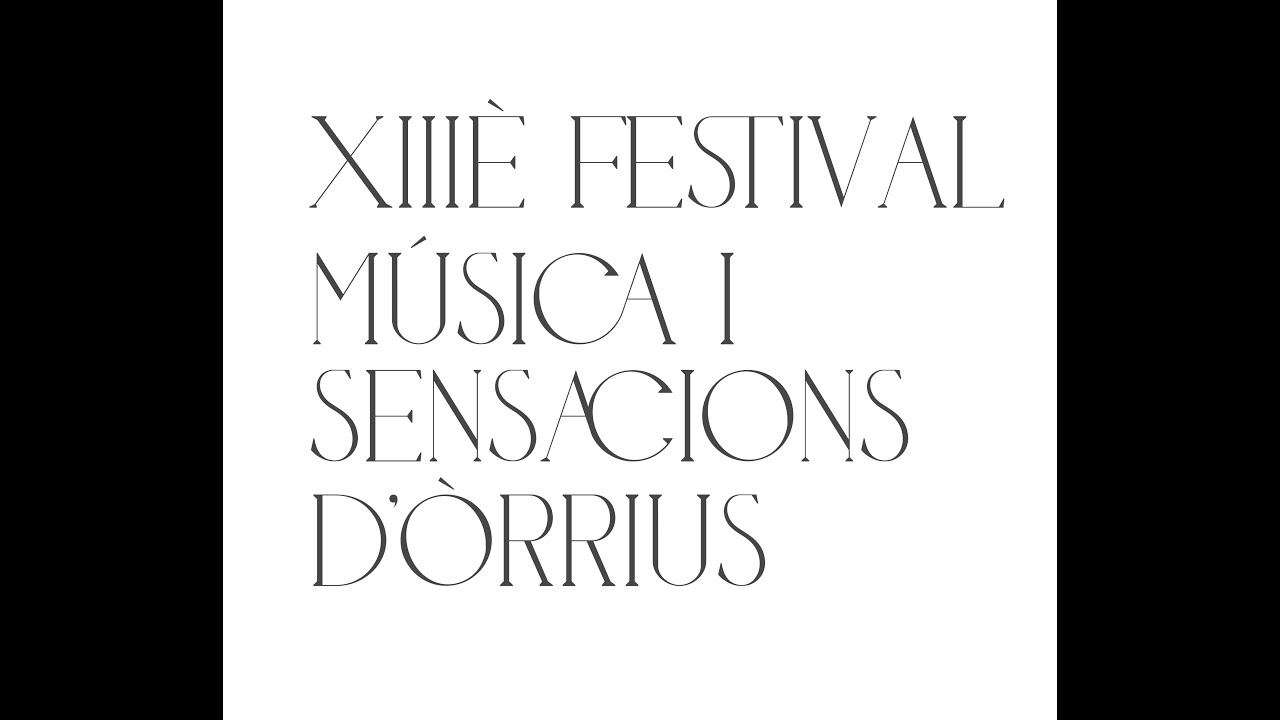 13è Música  Sensacions '25