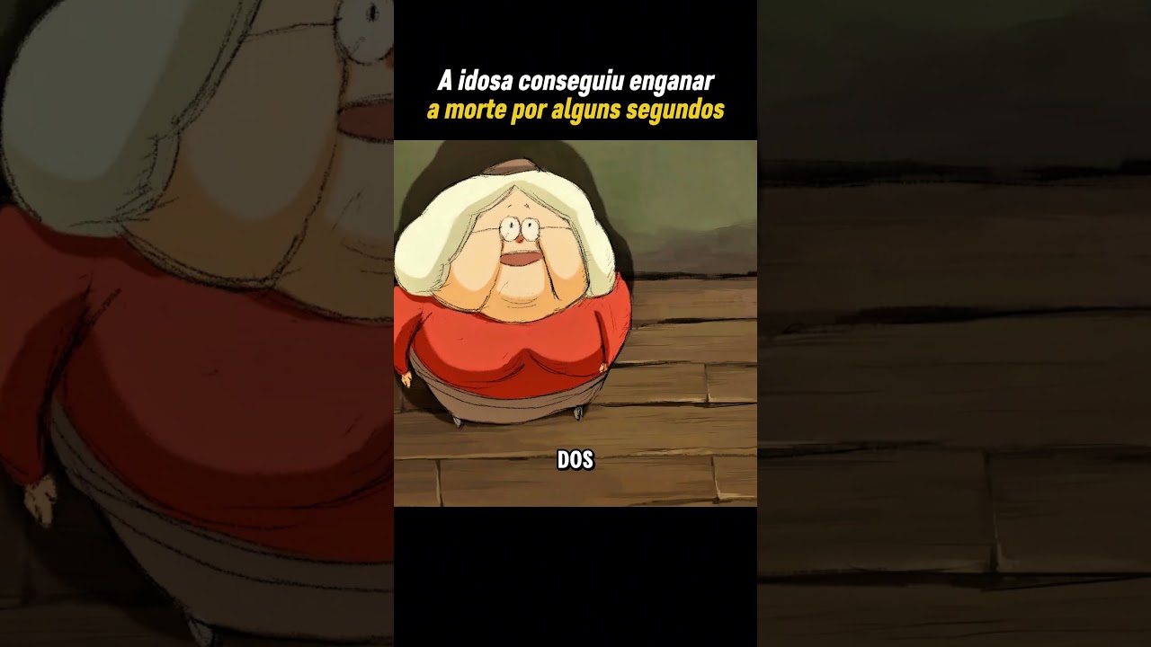A mulher tentou enganar a própria morte #youtubeshorts #desenho #animation #shorts