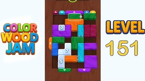 Color Wood Jam Level 151 Walkthrough Solution