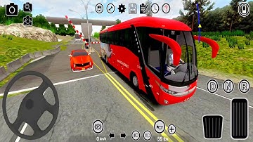 Coach Bus Driving in Proton Bus Simulator Road - #25 Android Gameplay Video | Bus Game 3D 2021
