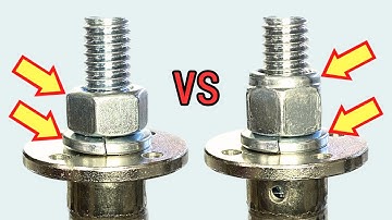 Nuts & Bolts - Split Lock Washer vs Split Lock Washer & Nyloc – DIY Impact & Vibration Test - Part 2