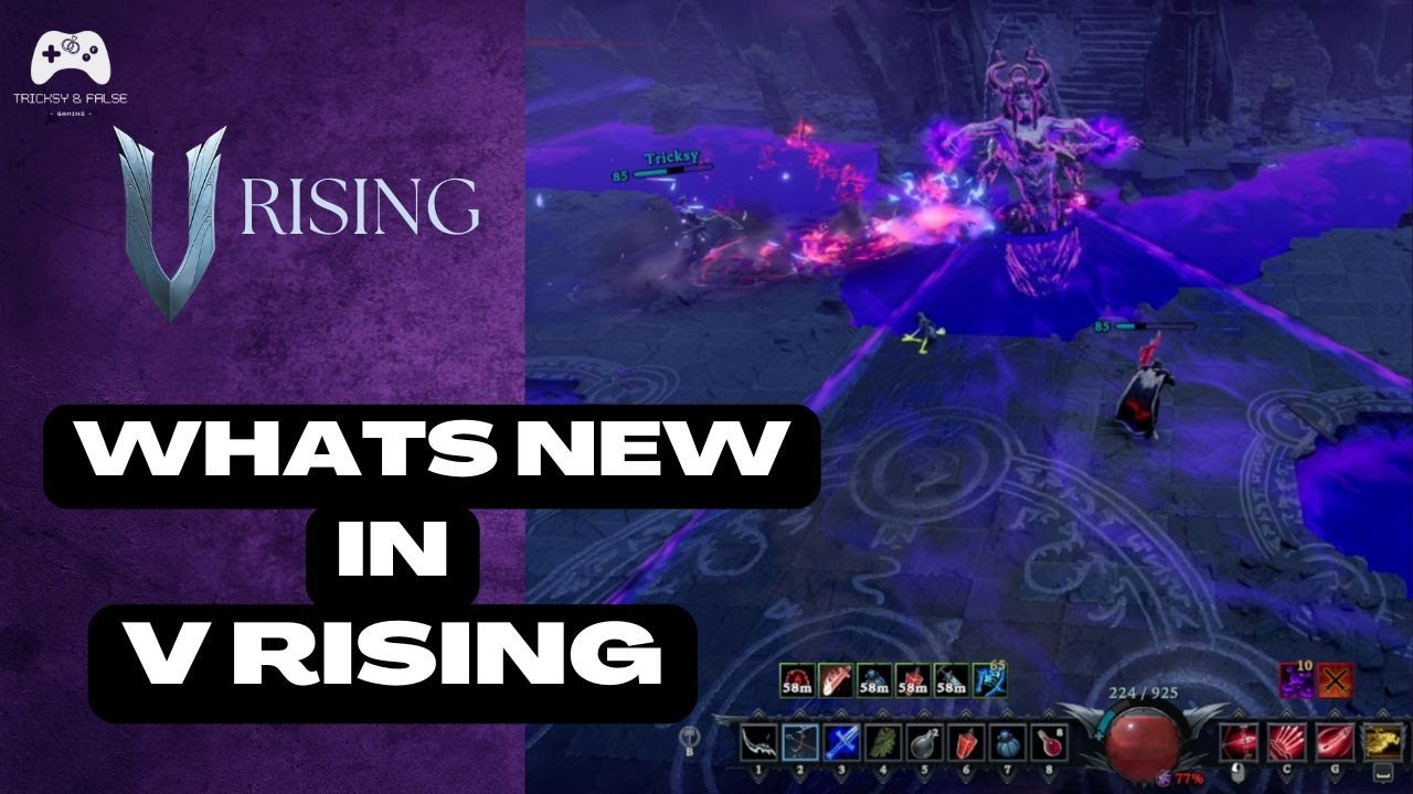 V Rising Update What's New in V Rising? Update 1.1 - YouTube