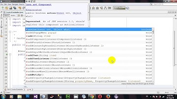 How to Create JComboBox using Java Applet and AWT in Netbeans