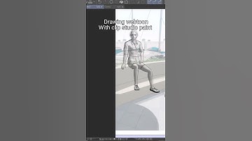 easy use 3D models for drawing webtoon #clipstudiopaint #tips #csp #webtoon #그림