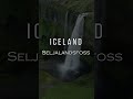 ICELAND Seljalandfoss