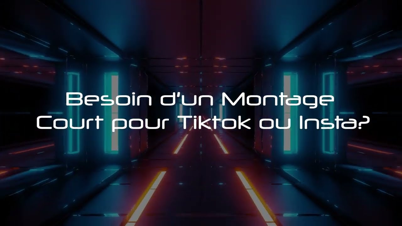 réaliser un montage vidéo court et percutant, parfaitement adapté pour tiktok, shorts, reels etc