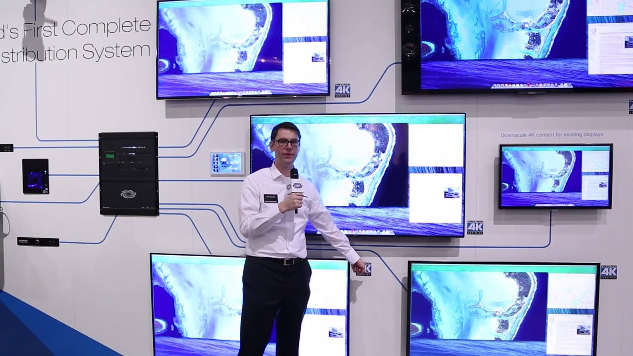 Tom Barnett of Crestron talks 4K at ISE 2014 - YouTube commintegrator