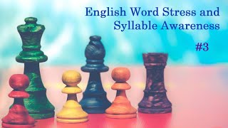 English word stress in 4-syllable words    #pronunciation #wordstress #syllables 4 Syllable Words Shortvideo Englishexam Practice English