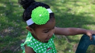 Hair Headbands DIY Tutorial & Simplicity Giveaway screenshot 1