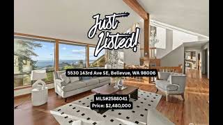 Bellevue WA View Home on 12,000  Sq Ft Lot | 5530 143rd Ave SE | MLS#2588041