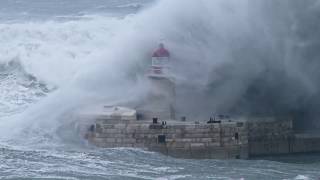 Immense Wave Collides With Lighthouse in Malta Wealth