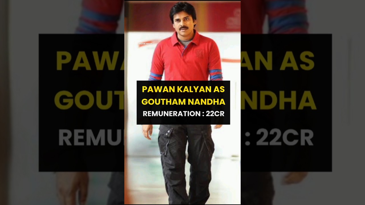 🎬 ATTARINTIKI DAREDI CAST REMUNERATIONS 💰 | Pawan Kalyan, Samantha, Pranitha #shorts #viral
