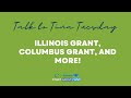 Talk to Tina Tuesday - Illionois Grant, Columbus Grant and More!