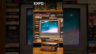 Picking up some VHS Tapes at the expo!