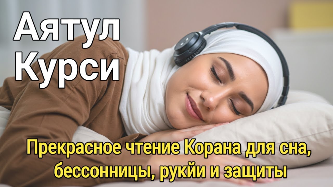 Аят аль-Курси для Глубокого Сна – Убирает Страхи, Тревоги и Негативную Энергию