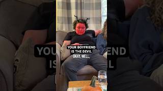guys he’s really nice #americanhighshorts #devil #boyfriend #satan #hellish #halloween2023