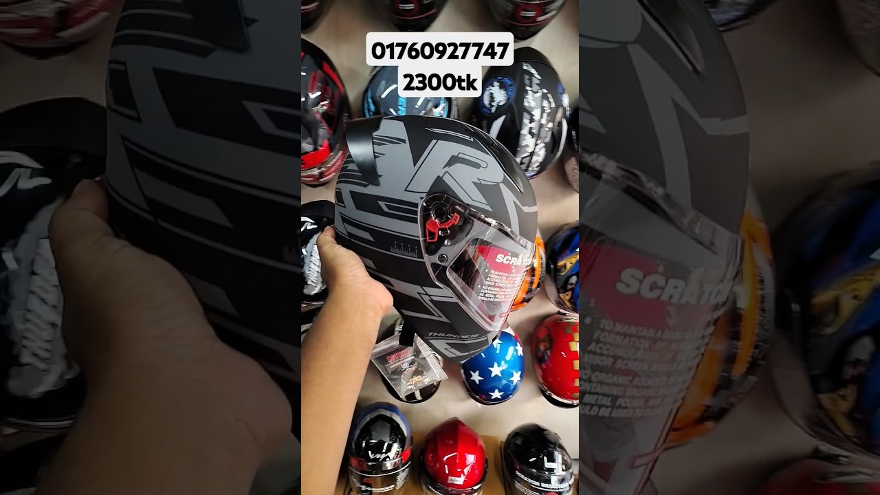 studds thunder one of the best budget helmet in bangladesh. 