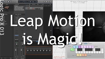 Controlling Logic Pro X with a Leap Motion!