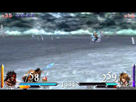 DISSIDIA 012 FINAL FANTASY ジェクトvsティーダ