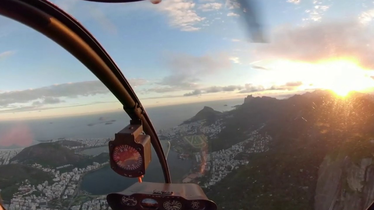 Audrey, Noé-Daniel and Wolfgang - Helicopter Tour - Rio de Janeiro - Apr 1, 2019 - By RIOCOPTER