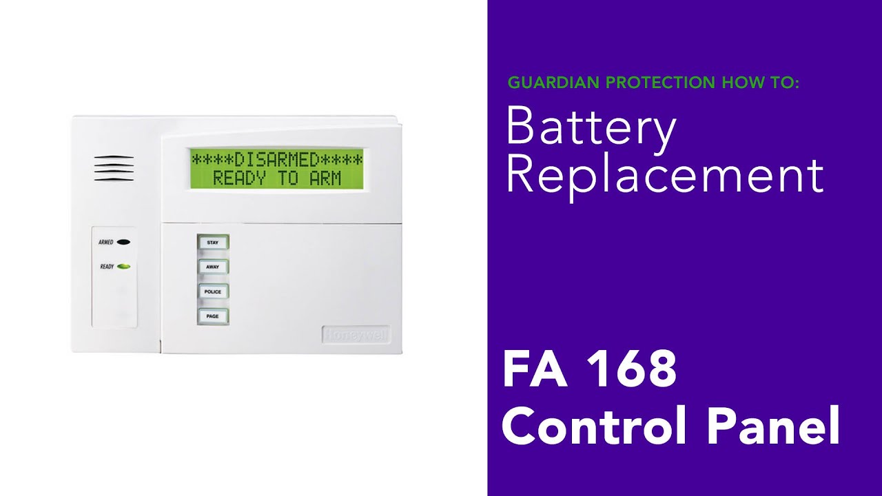 How to Replace the Battery for a FA 168 Security Panel Box YouTube