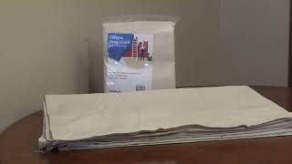 Canvas Drop Cloth Weights - RediBlue Drop Cloth Types by FIX IT Home Improvement Channel 154 views 3 weeks ago 52 seconds