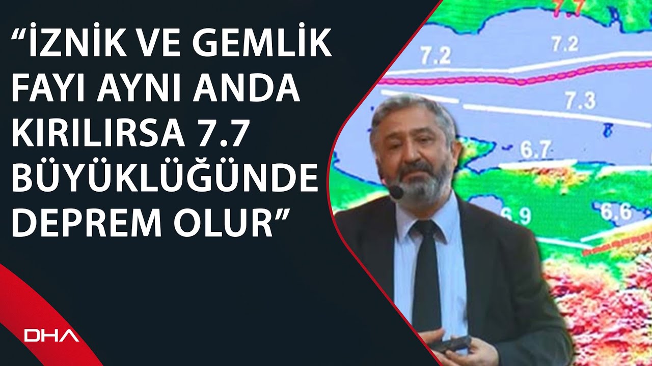 Prof. Dr. Barış: Bursa'da İznik ve Gemlik fayı aynı anda kırılırsa 7.7 büyüklüğünde deprem olur