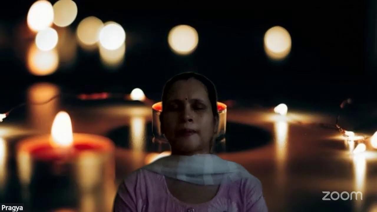 Aanapanasati Meditation 3pm Connect Yourself with Divine Energies Pragya Avni Ji