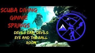 Ginnie Springs: Scuba Diving the Little Devil, Devils Eye, and Devils Ear